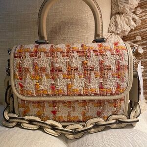 Coach Rogue Top Handle in Tweed